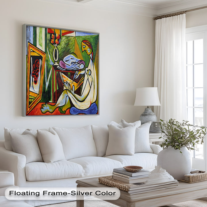 Artist and the Dream – Abstract Interior Scene Picasso Oil Painting