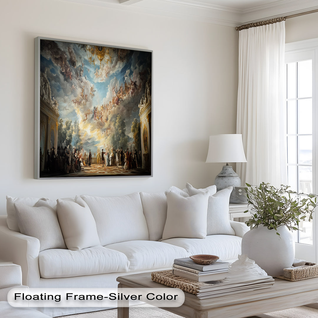 Baroque Heaven – Grand Ballroom Oil Painting