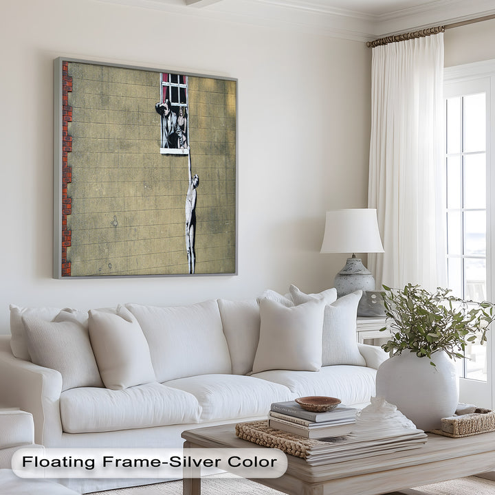 Love in Suspense – Banksy Oil Painting