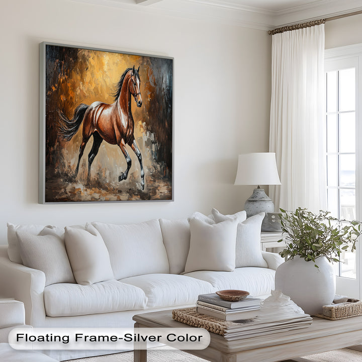 Majestic Horse – Modern Oil Painting