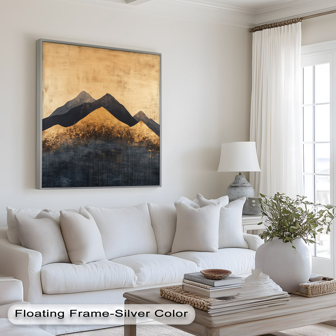 Brown Mountain – Modernes Ölgemälde