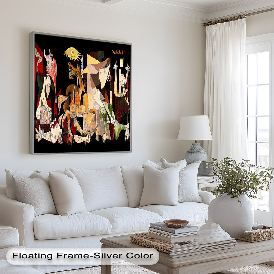 The Cry of Chaos – War and Anguish in Picasso Oil Painting