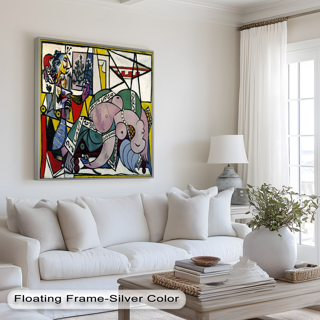 Reclining Muse – Cubist Expression of Sensuality Picasso Oil Painting