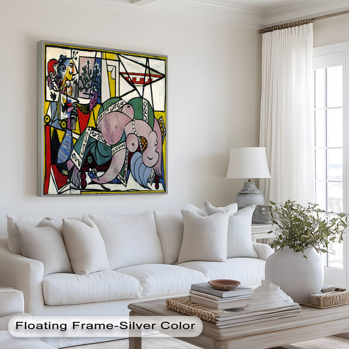 Reclining Muse – Cubist Expression of Sensuality Picasso Oil Painting