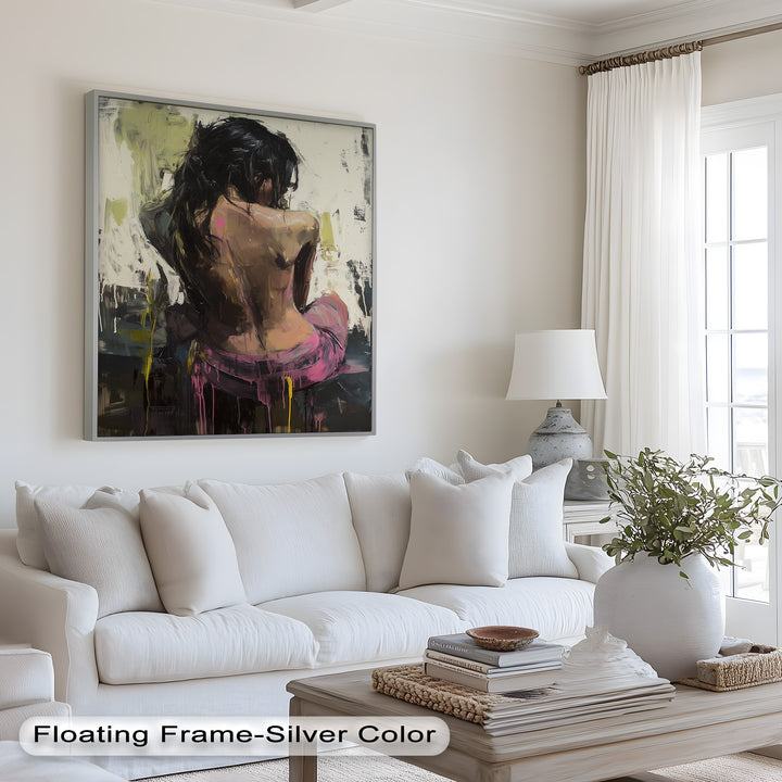 Whispers of Silence – Contemporary Figurative Nude Oil Painting