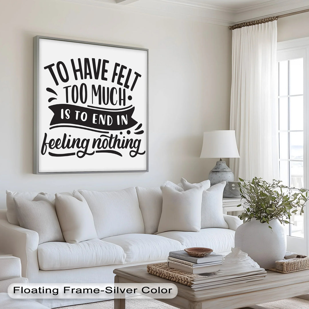 To Have Felt Too Much – Emotional Oil Painting - MyPhotoStation