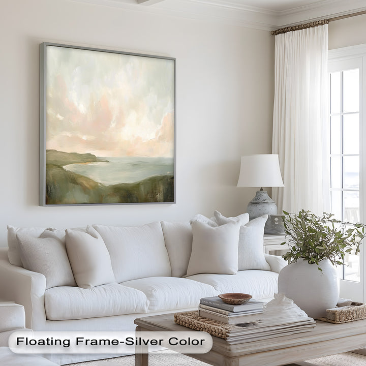 Sunset Oil Painting – Seascape Wall Art
