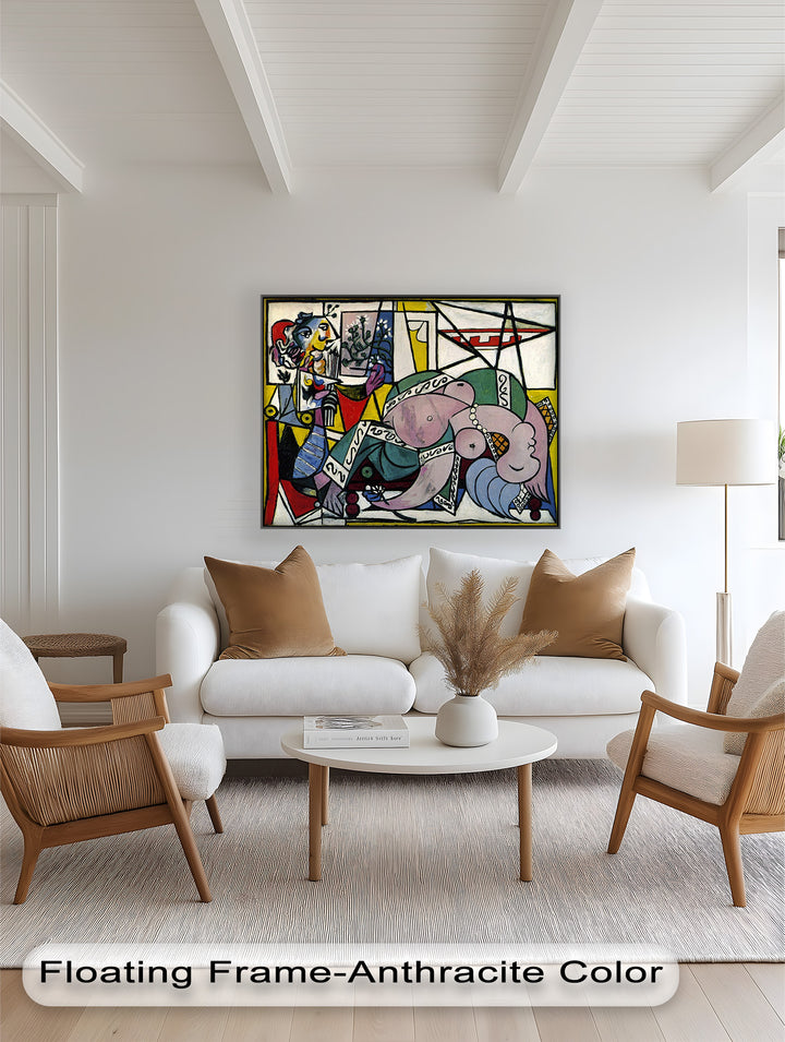 Reclining Muse – Cubist Expression of Sensuality Picasso Oil Painting
