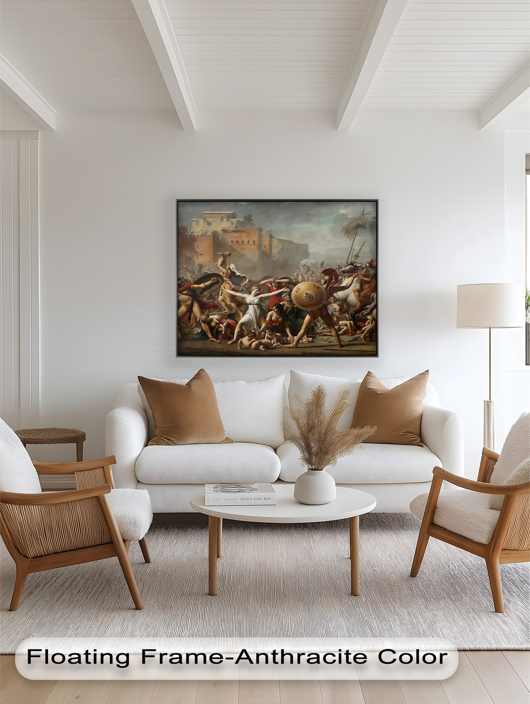 The Sabine Women Intervene – Classicism Oil Painting