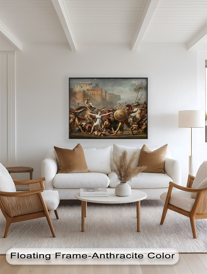 The Sabine Women Intervene – Classicism Oil Painting
