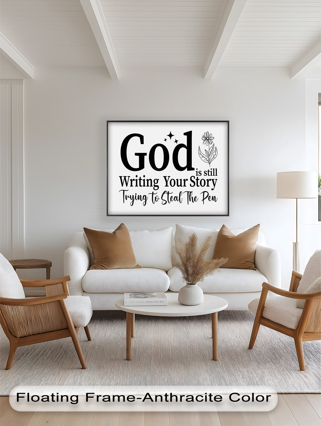 Gott schreibt immer noch Ihre Geschichte – Inspirierende christliche Ölgemälde