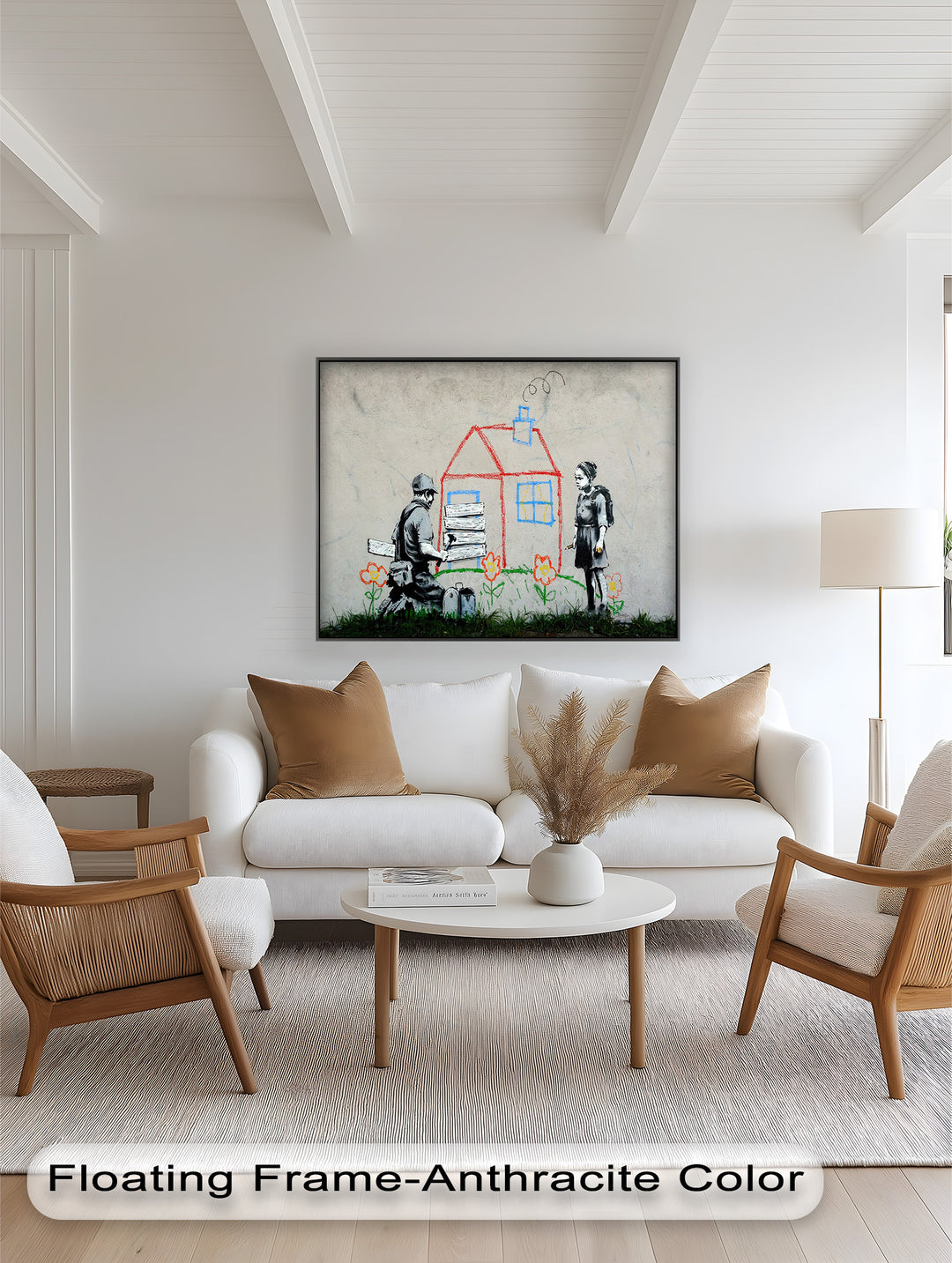 Boarded Dreams – Banksy Oil Painting