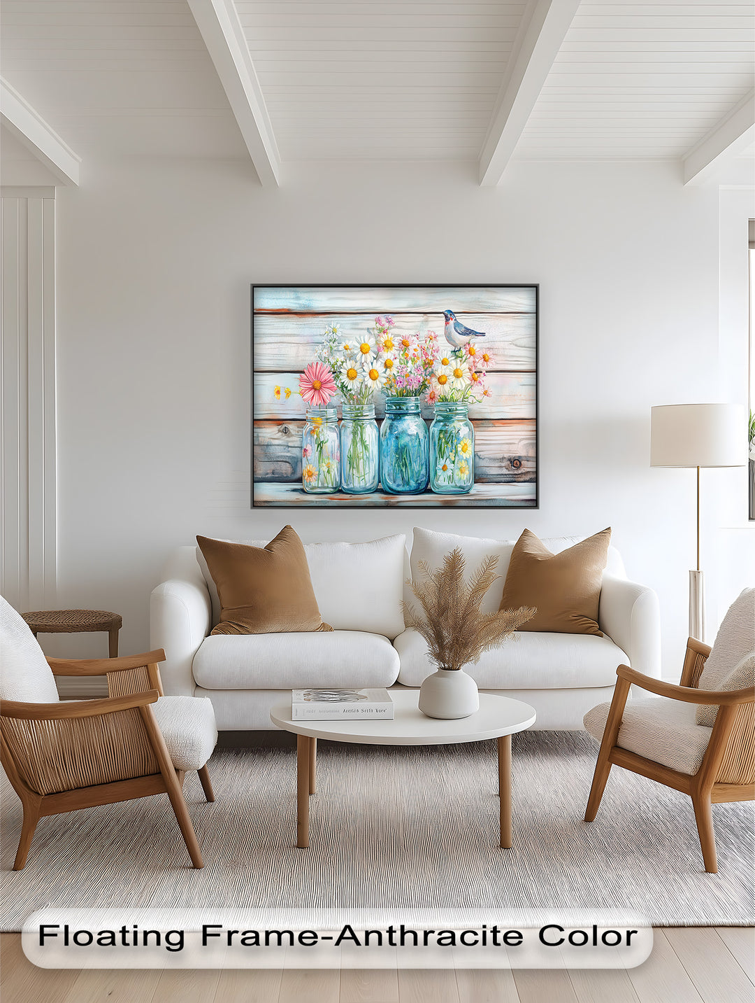 Flower Jars – Modern Oil Painting