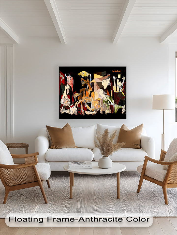 The Cry of Chaos – War and Anguish in Picasso Oil Painting