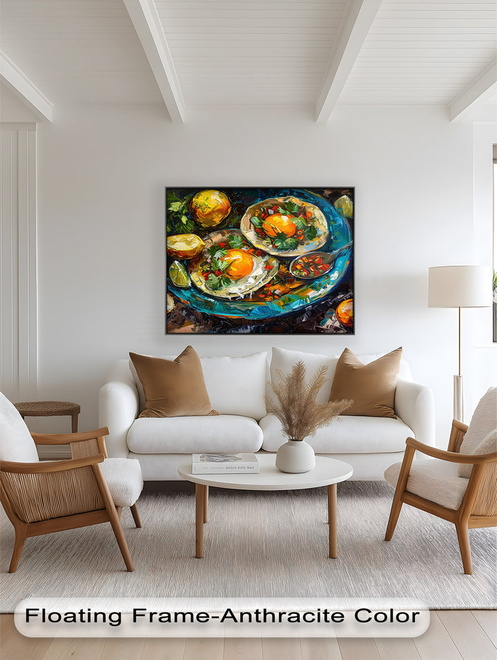Sunny Morning Brunch – Farbenfrohes Frühstücksbild