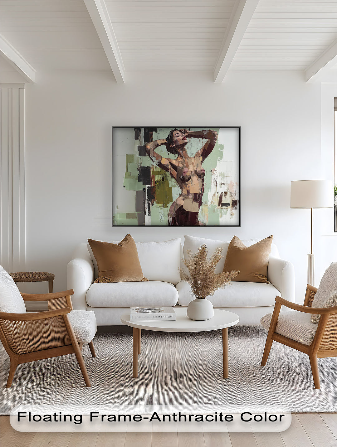 Sensual Geometry – Contemporary Female Nude Oil Painting