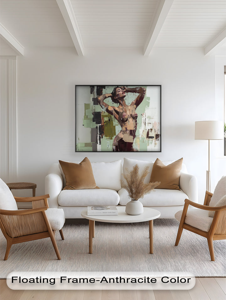 Sensual Geometry – Contemporary Female Nude Oil Painting