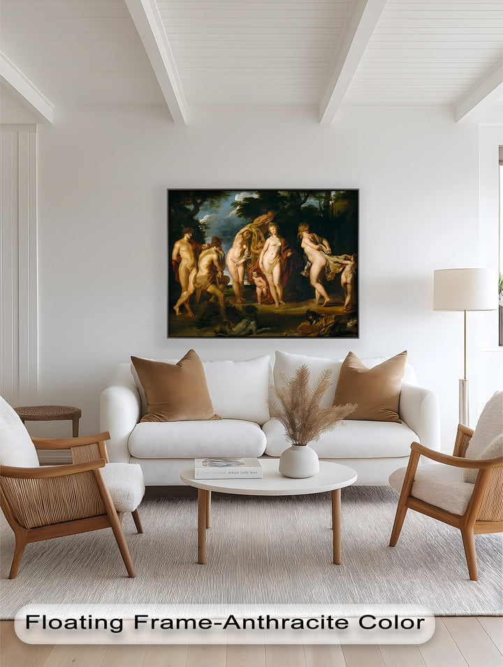 The Judgment of Paris – Mythological Renaissance Oil Painting