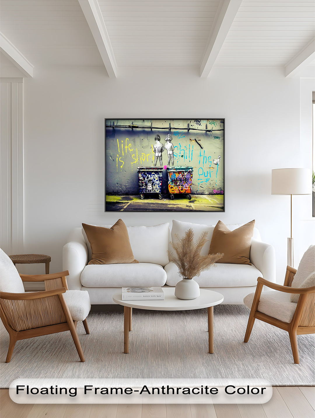 Life Is Short – Banksy Oil Painting