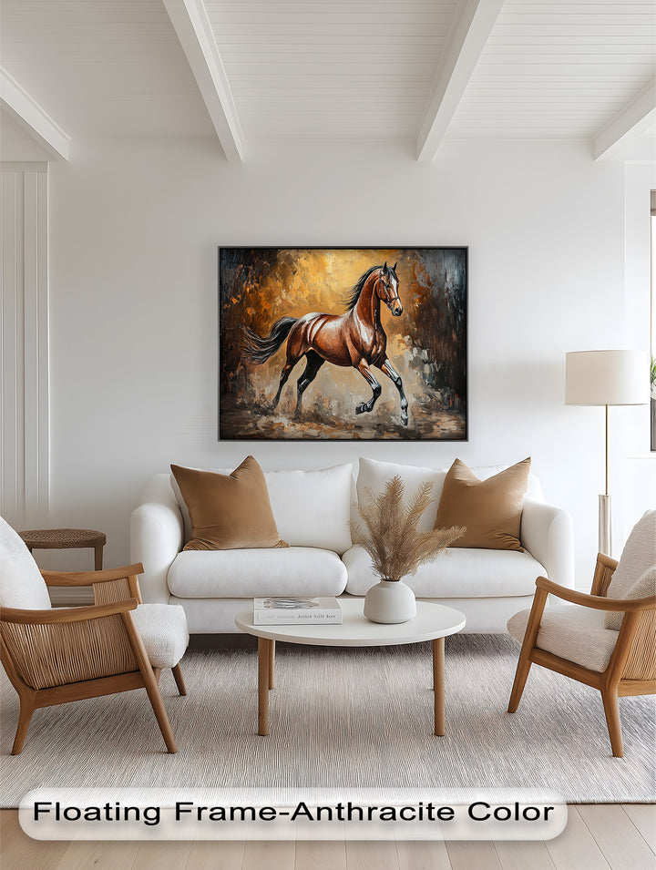 Majestic Horse – Modern Oil Painting