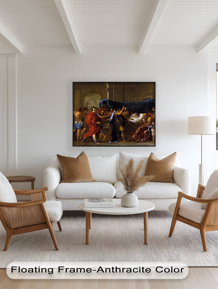 Farewell to the Hero – Classicism Oil Painting