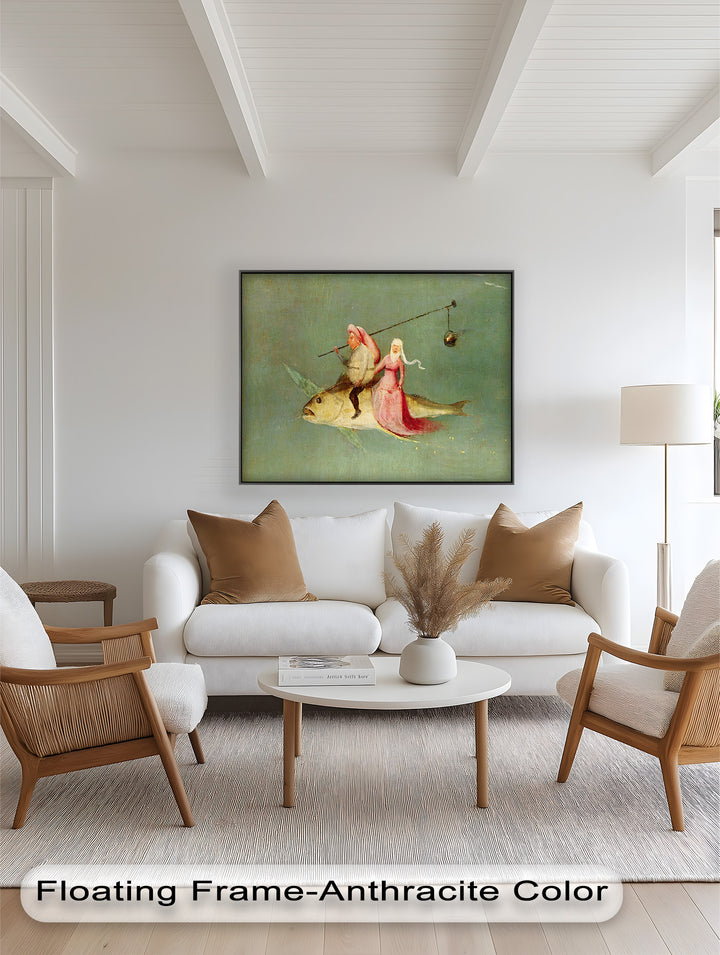 Riders of the Surreal Sea – Renaissance Oil Painting