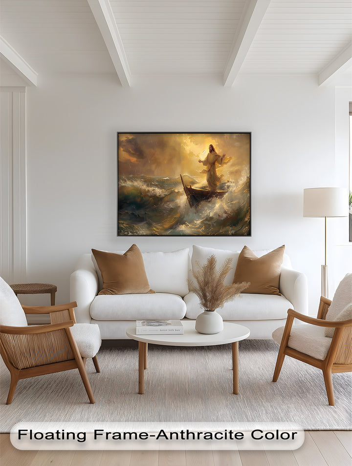 Der Weg zu Christus – Modernes Ölgemälde