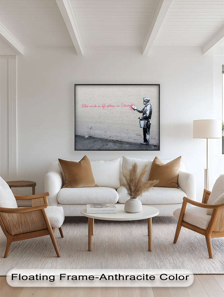 Echoes in Eternity – Banksy Oil Painting