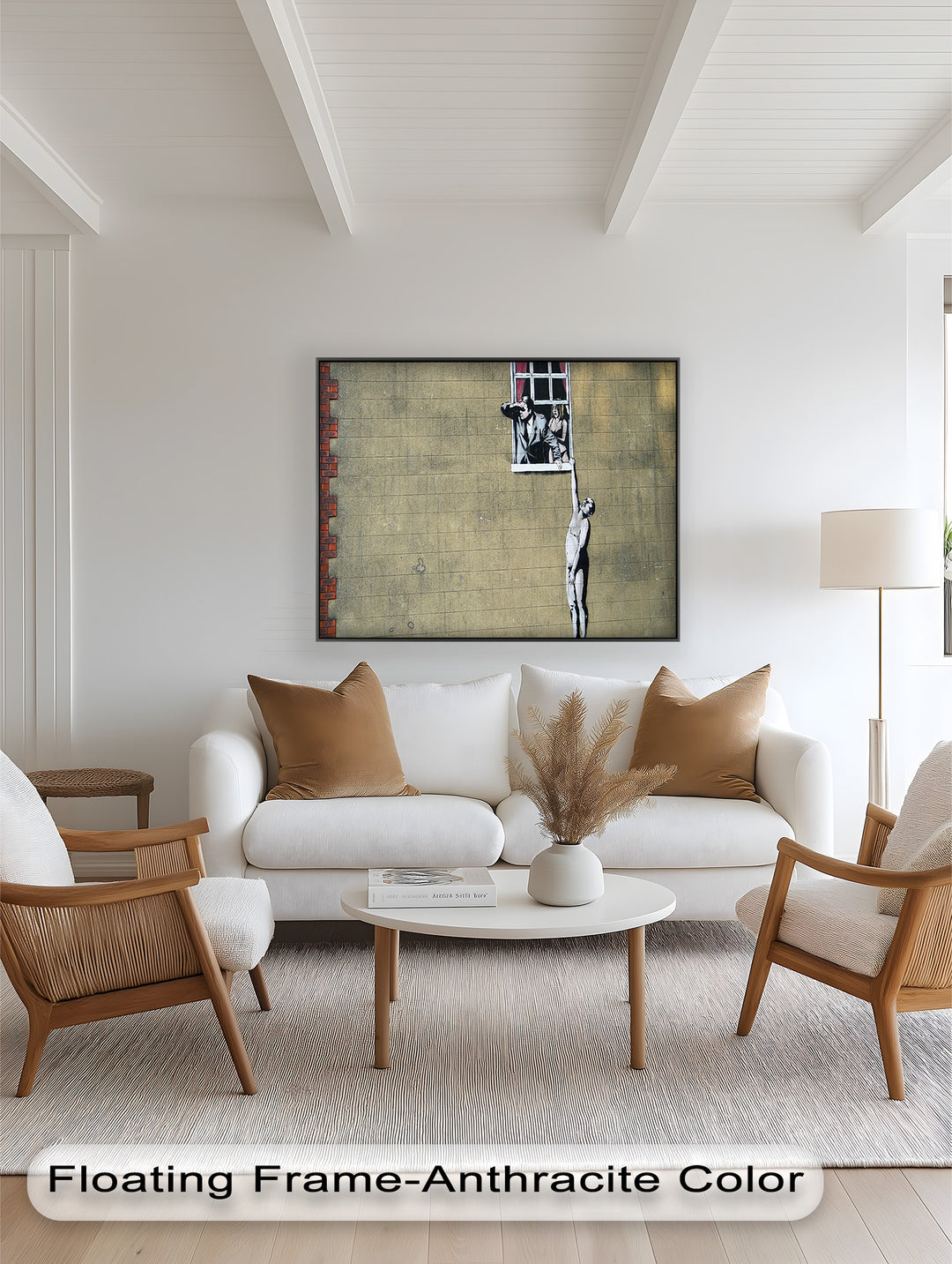 Love in Suspense – Banksy Oil Painting