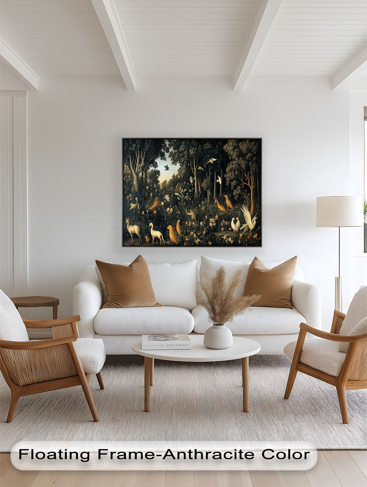 Garden of Grace – Birds Oil Painting