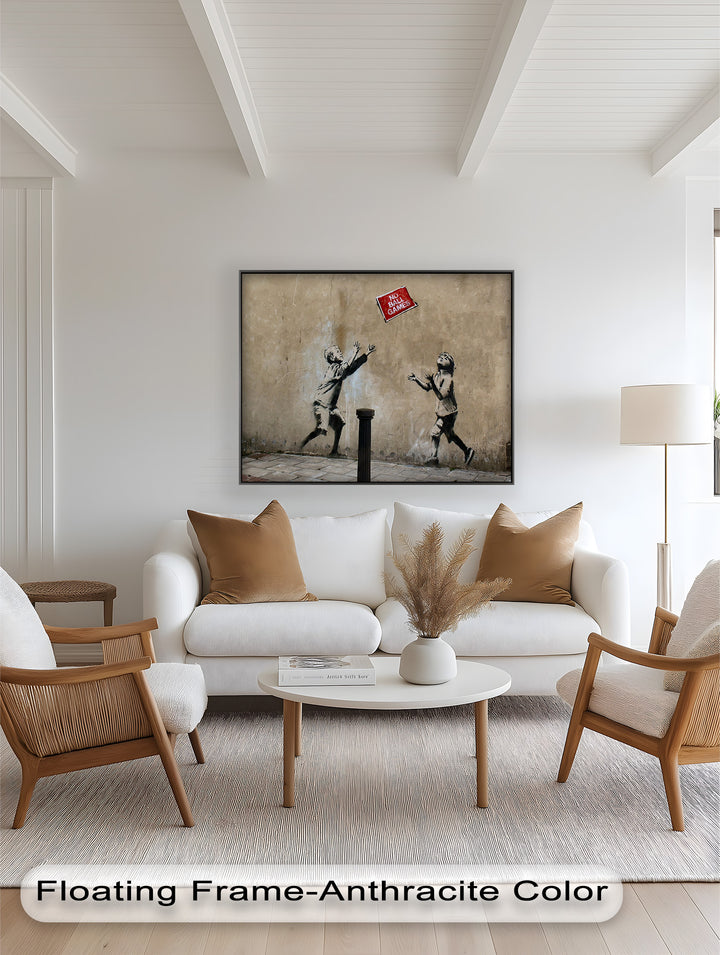 No Ball Games – Banksy Oil Painting
