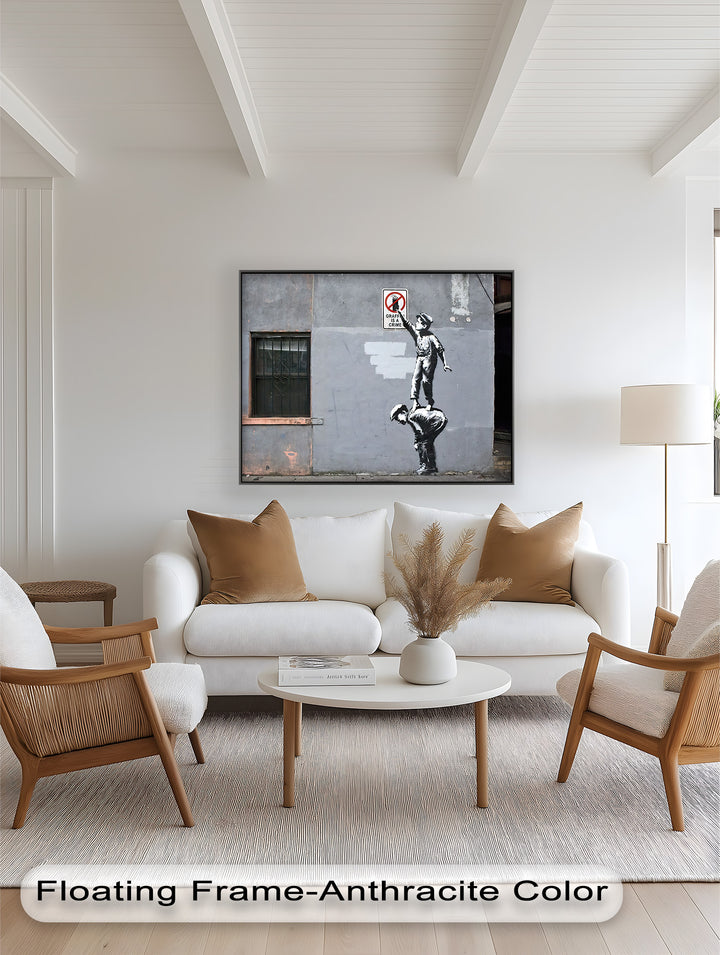 Climb for Expression – Banksy Oil Painting