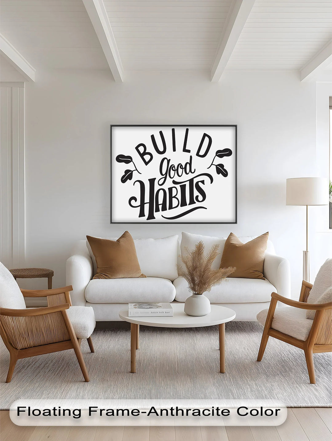 Build Good Habits – Black and White Motivational Oil Paintings - MyPhotoStation