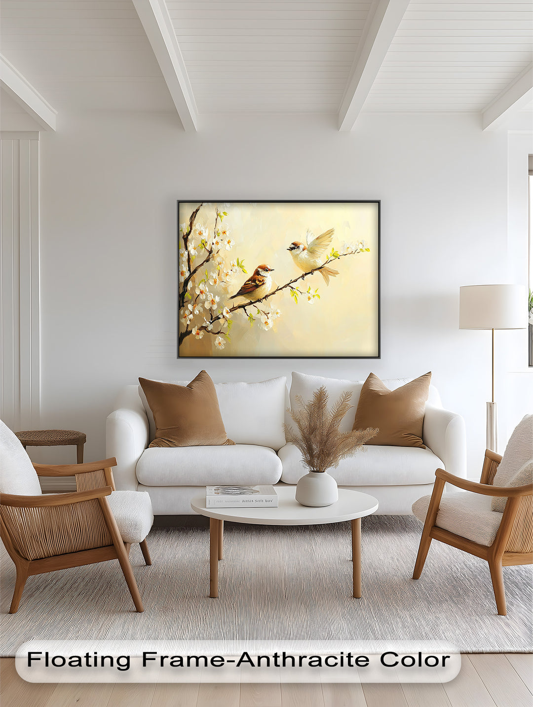 Spring Conversation – Animal Oil Painting