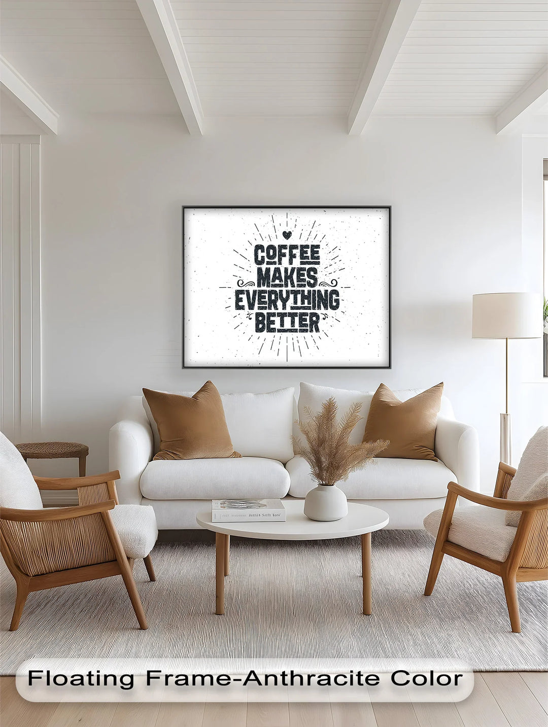 Coffee Makes Everything Better – Modern Oil Paintings - MyPhotoStation