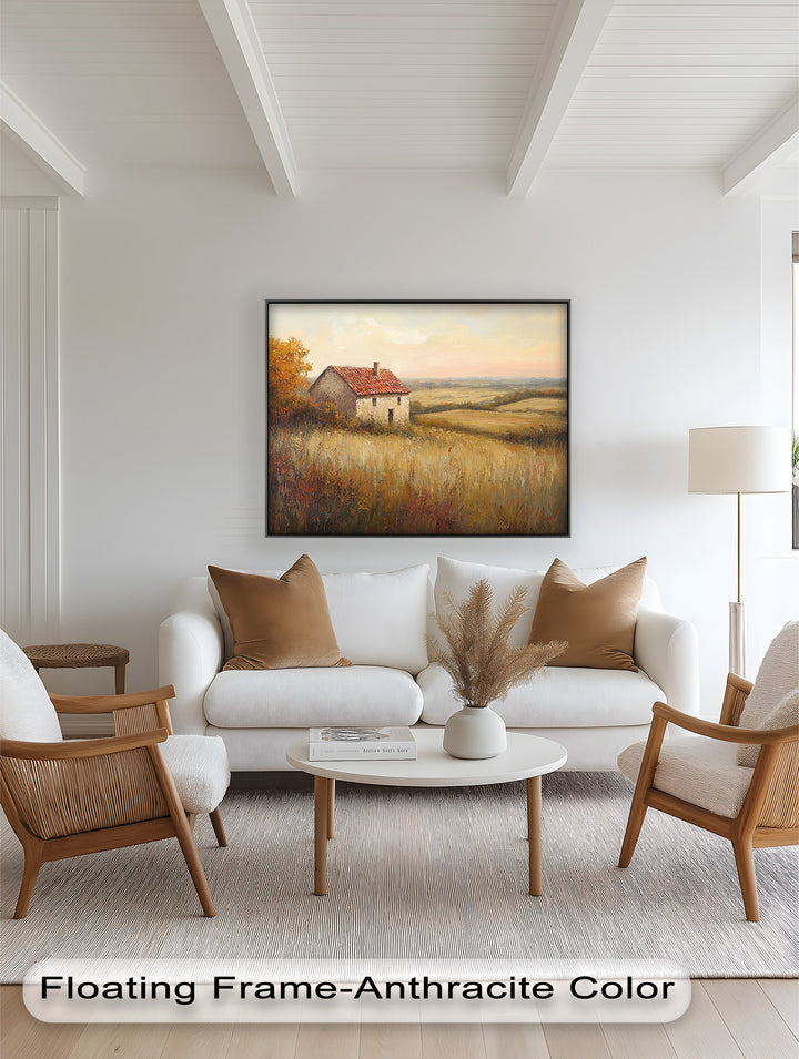 Ideal for farmhouse, cottagecore, or vintage-inspired spaces, this artwork brings rustic elegance and tranquility to your walls.