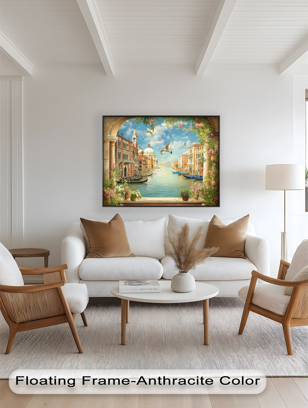 Venice Seaside – Stunning Italian Oil Painting