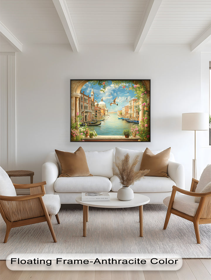 Venice Seaside – Stunning Italian Oil Painting