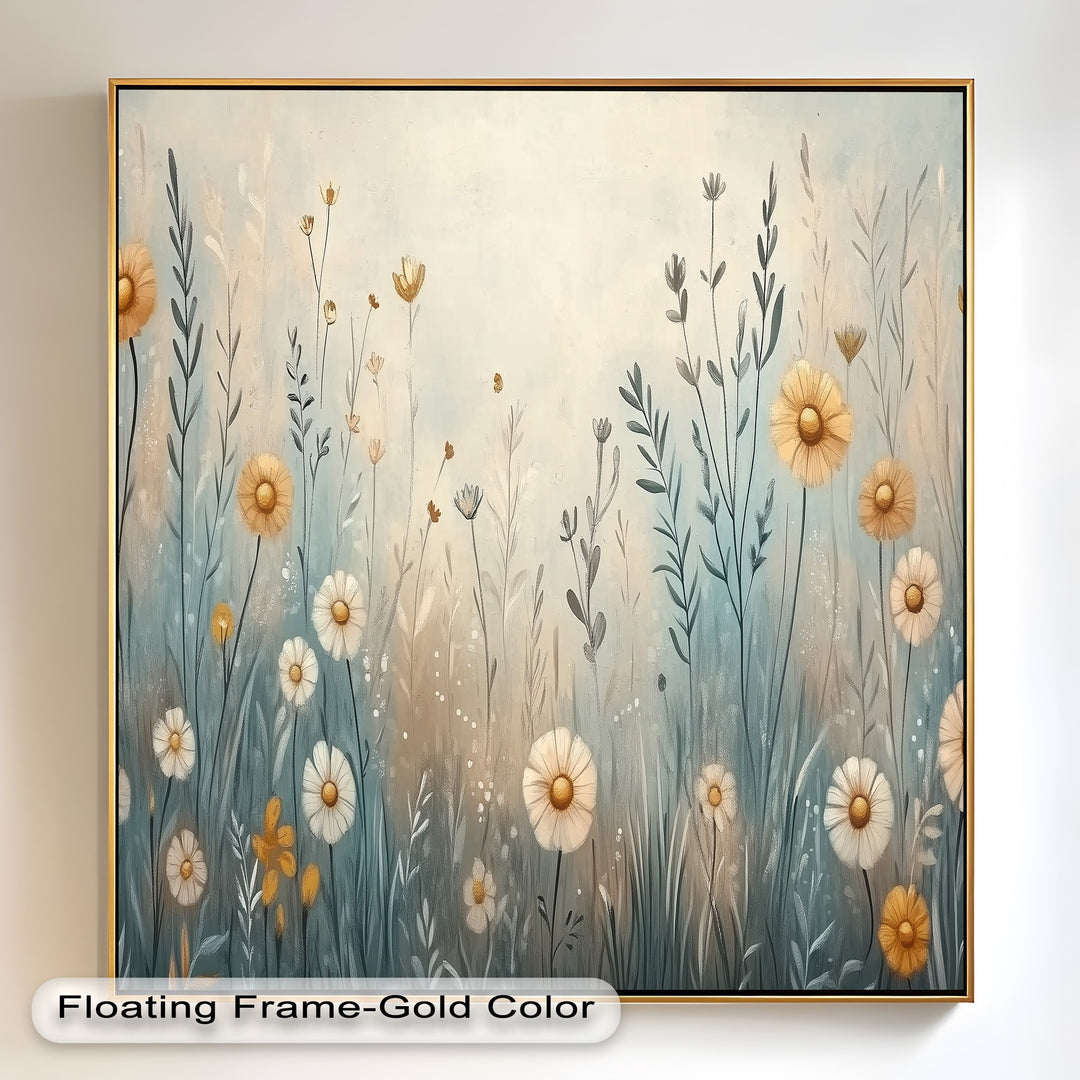 Wildflower Whimsy – Floral Oil Painting