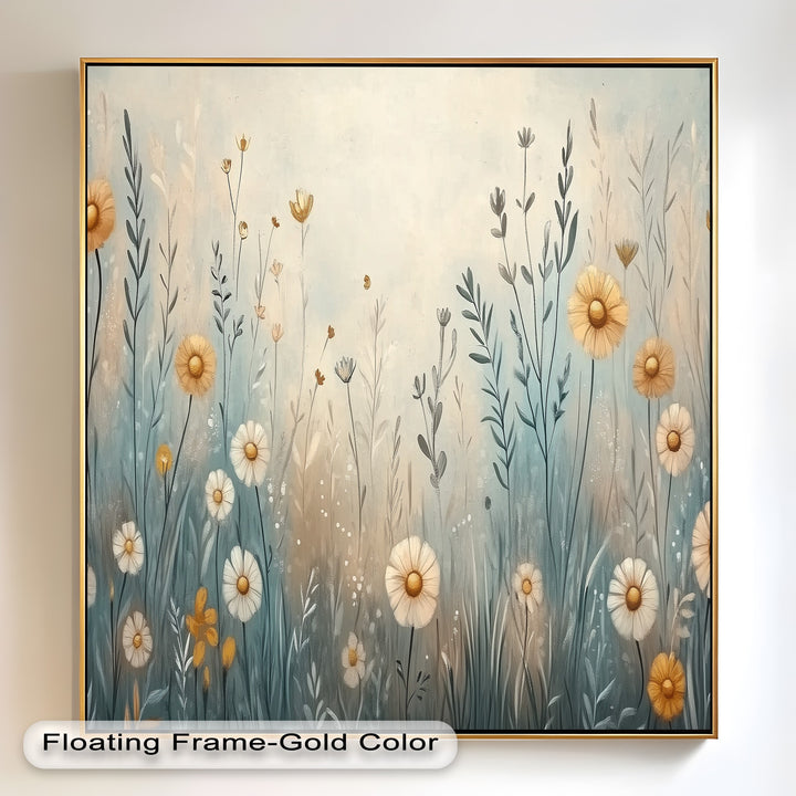 Wildflower Whimsy – Floral Oil Painting