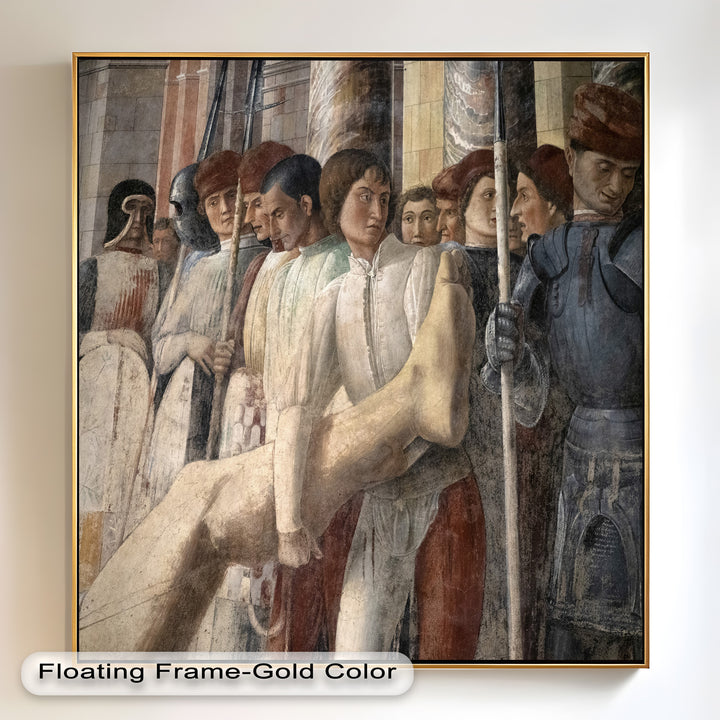 The Bearing of the Martyr – Renaissance Picasso Oil Painting