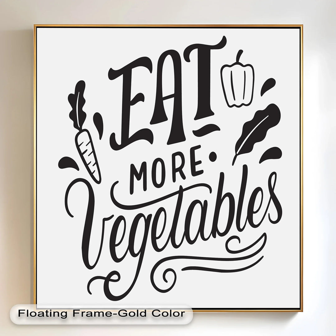 Eat More Vegetables – Modern Oil Paintings - MyPhotoStation