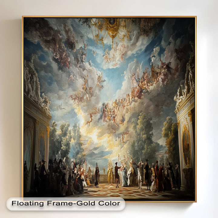 Baroque Heaven – Grand Ballroom Oil Painting