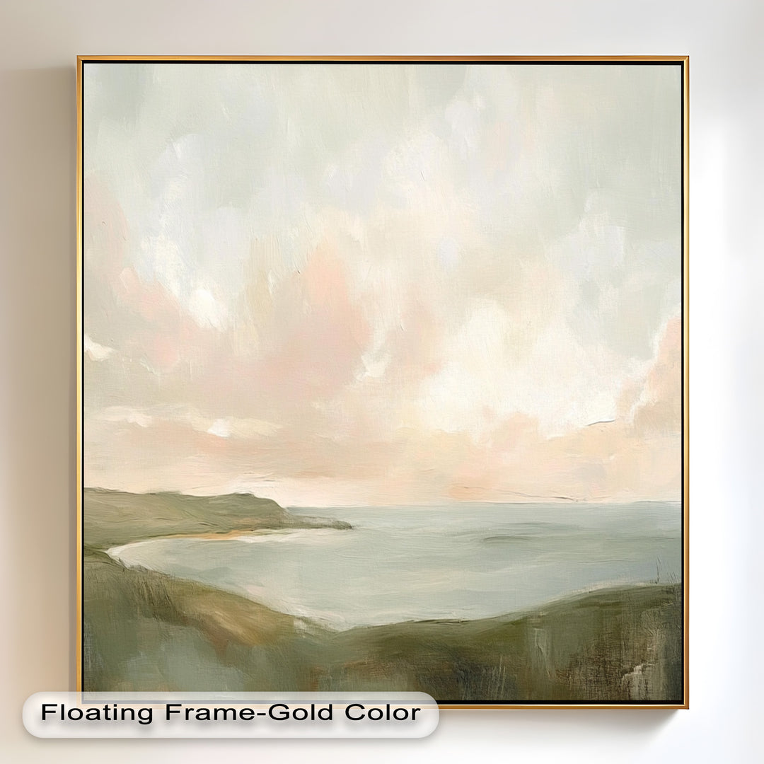 Sunset Oil Painting – Seascape Wall Art