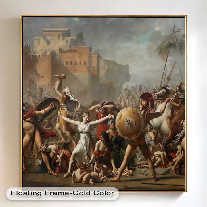 The Sabine Women Intervene – Classicism Oil Painting