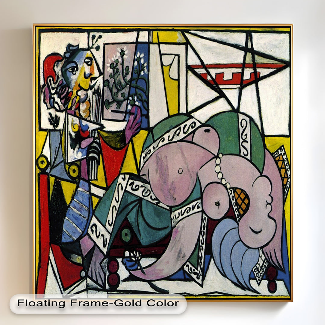 Reclining Muse – Cubist Expression of Sensuality Picasso Oil Painting