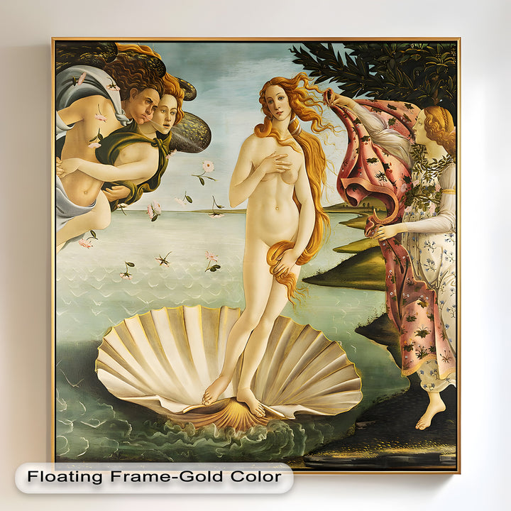 Die Geburt der Venus – Mythologische Eleganz Historisches Ölgemälde