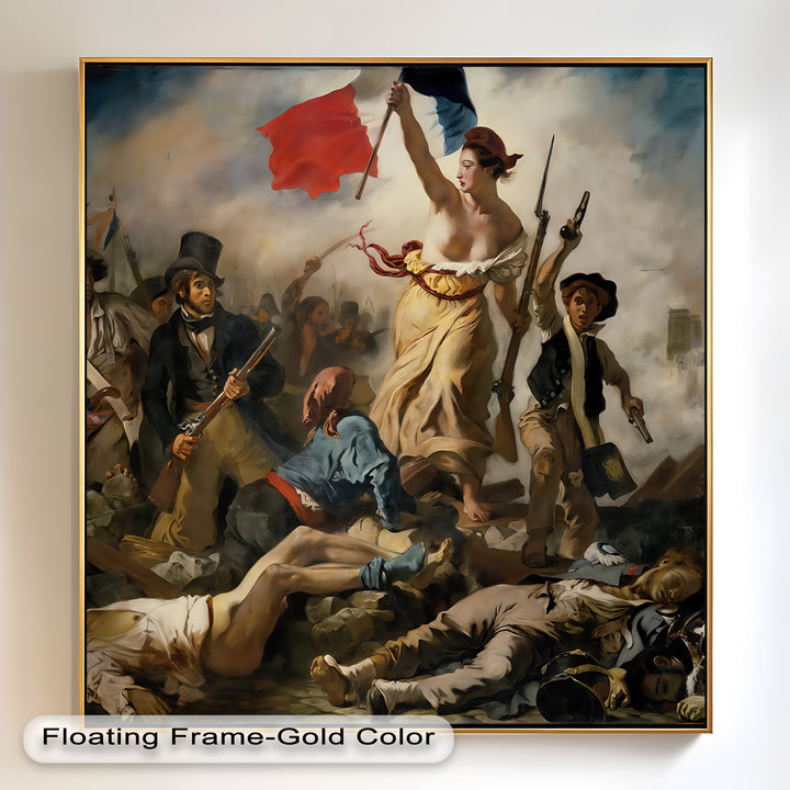 Liberty Leading the People – Classicism Oil Painting