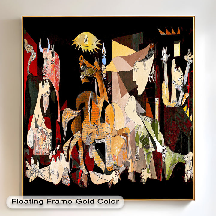 The Cry of Chaos – War and Anguish in Picasso Oil Painting