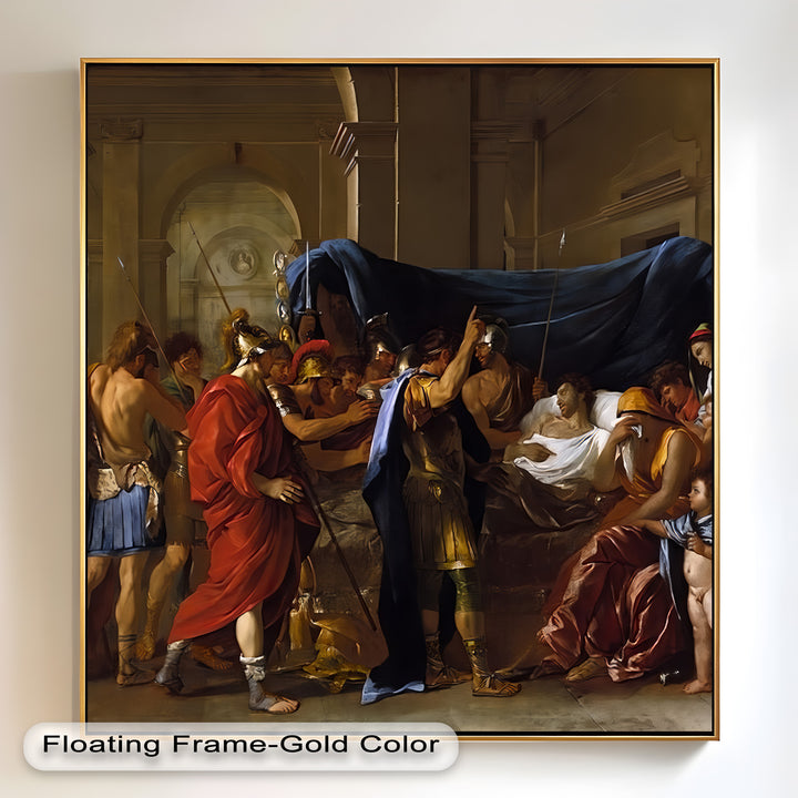 Farewell to the Hero – Classicism Oil Painting
